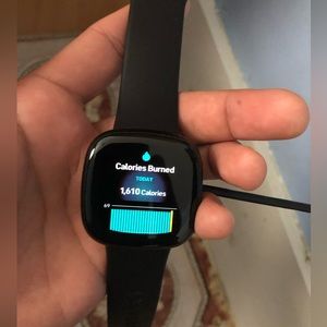 Fitbit Versa 3 the smartwatch with everything you need to just go. Built in gps